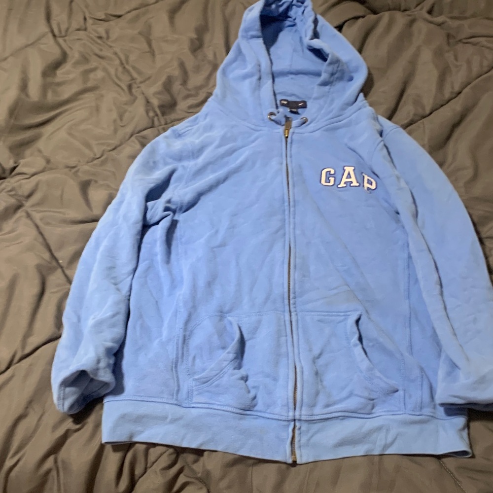 GAP Kids Light Blue Hooded Jacket